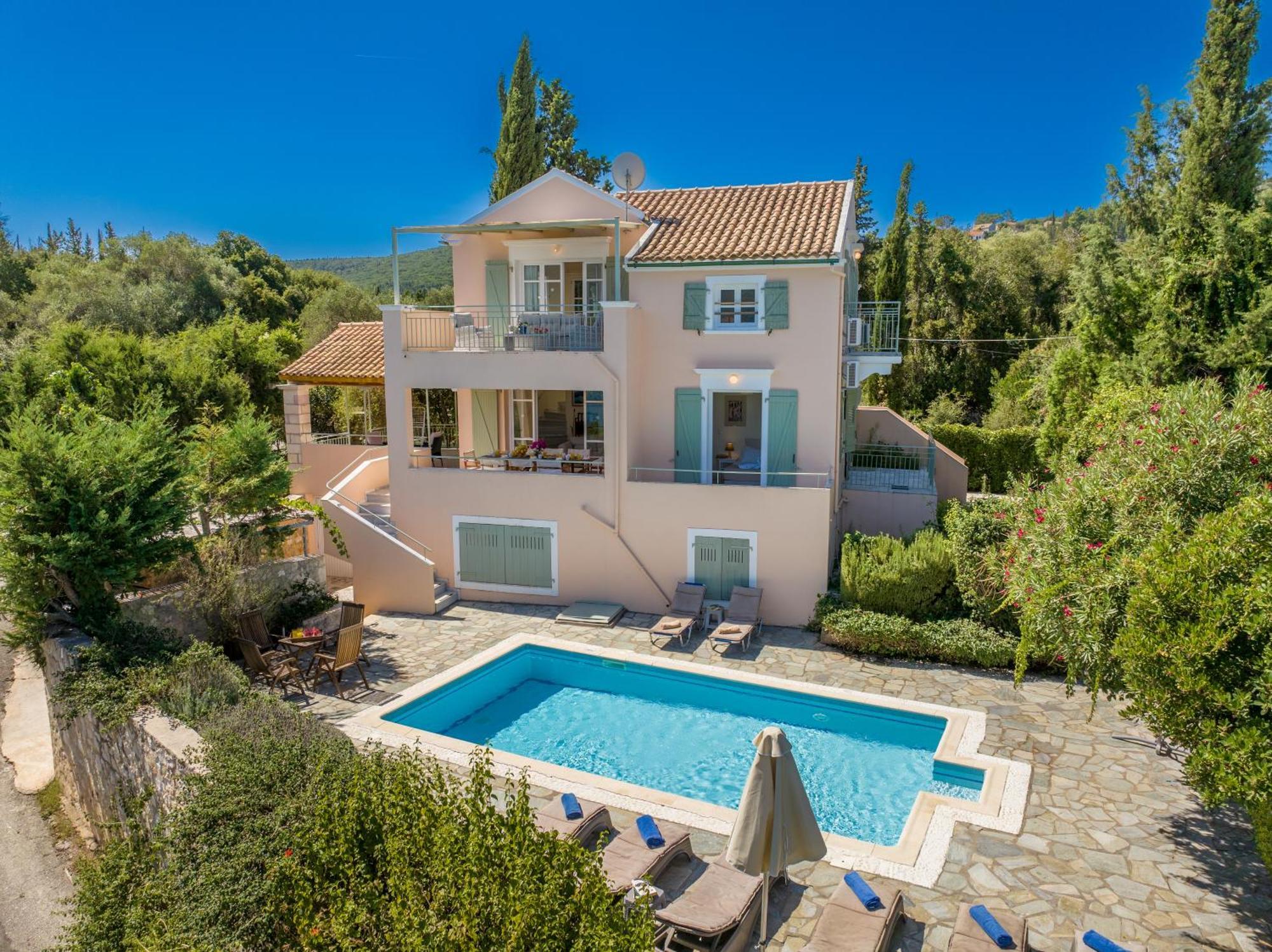 Garden House, Up To 8Px 1Km From Fiskardo Villa Tselendáta Dış mekan fotoğraf