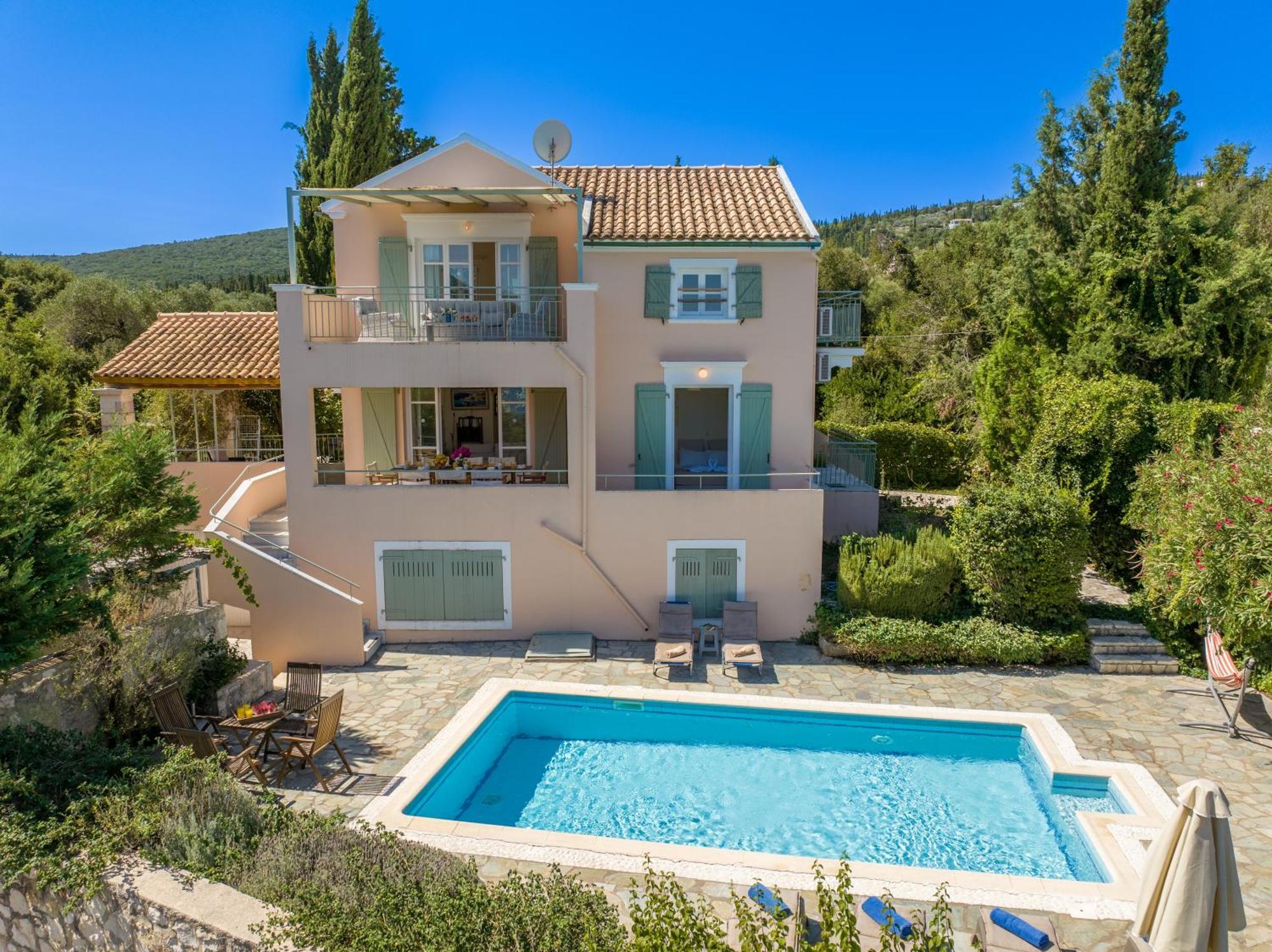 Garden House, Up To 8Px 1Km From Fiskardo Villa Tselendáta Dış mekan fotoğraf