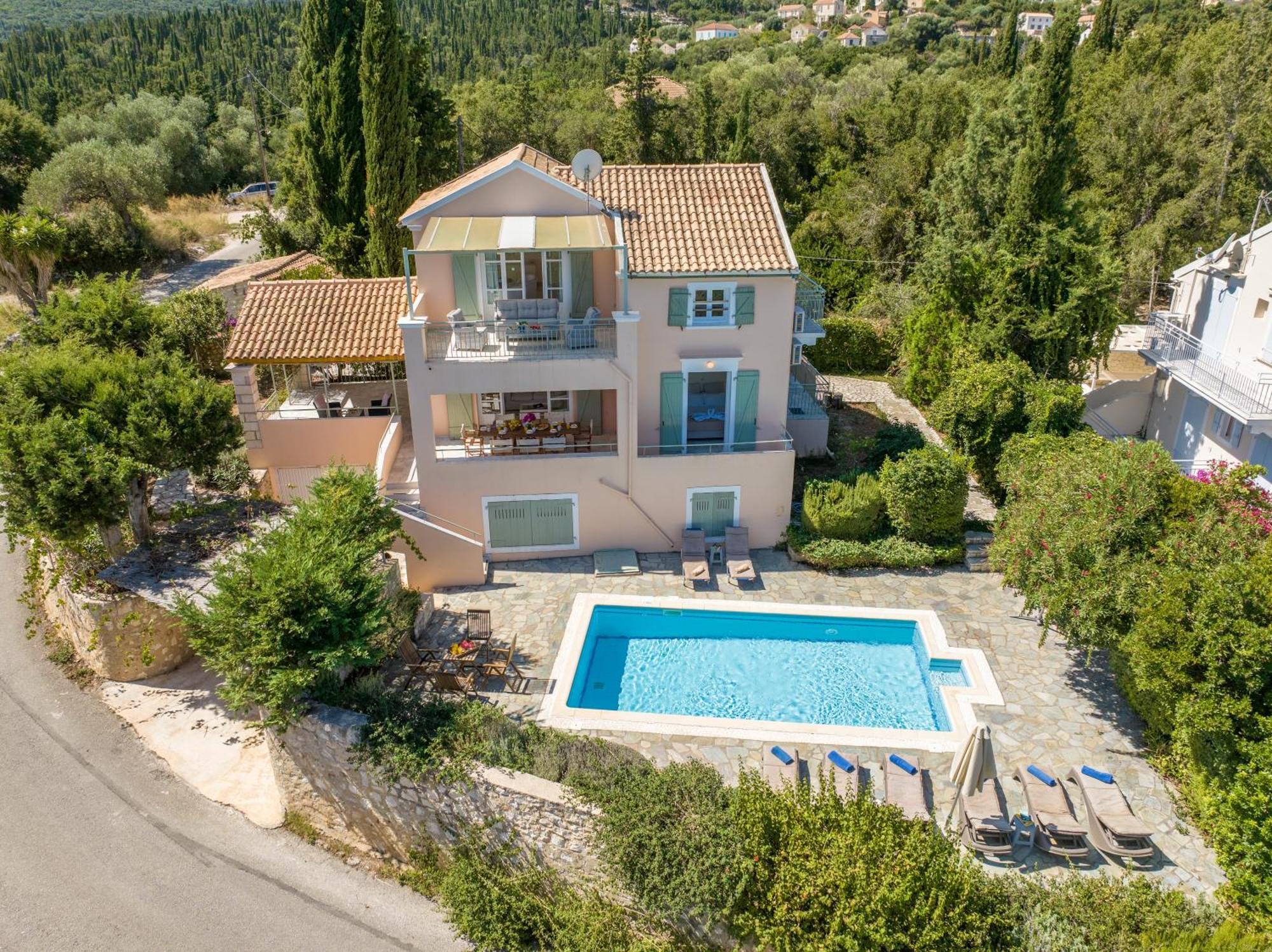 Garden House, Up To 8Px 1Km From Fiskardo Villa Tselendáta Dış mekan fotoğraf