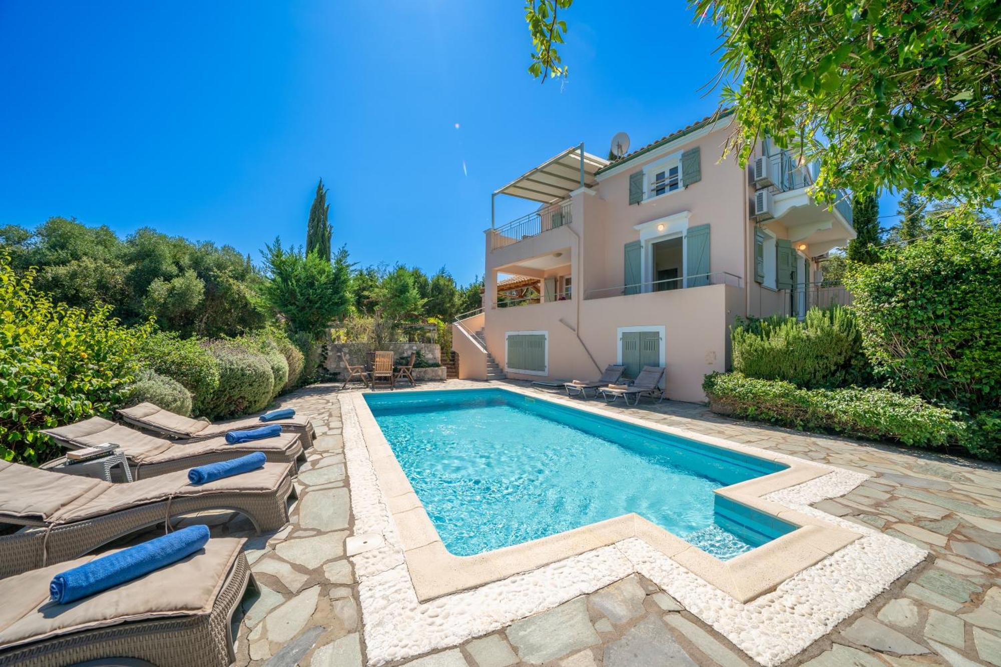 Garden House, Up To 8Px 1Km From Fiskardo Villa Tselendáta Dış mekan fotoğraf