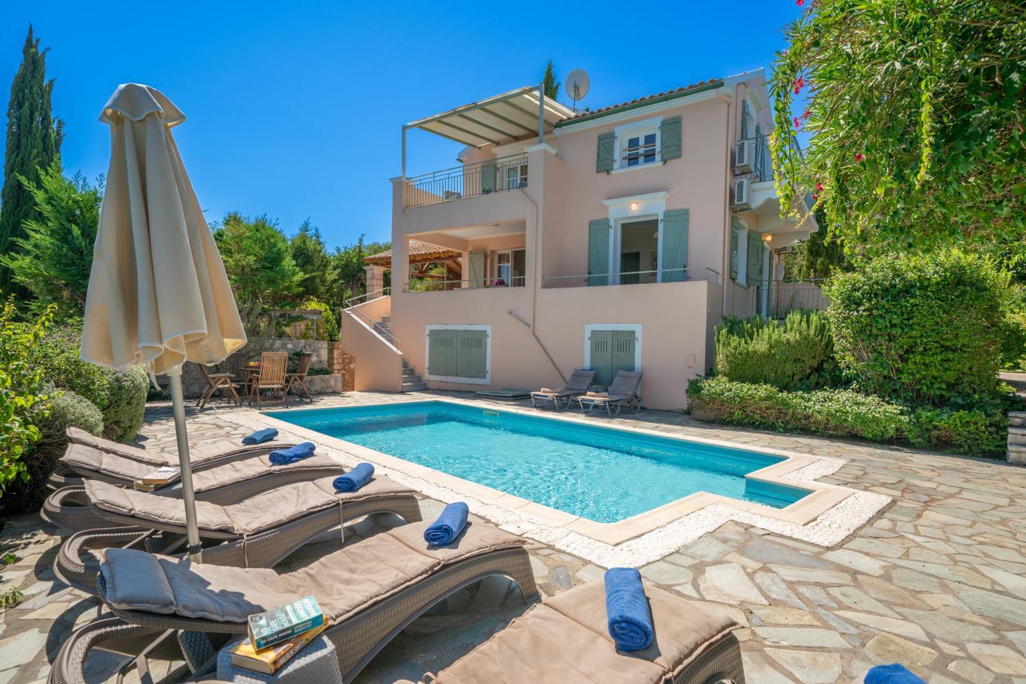 Garden House, Up To 8Px 1Km From Fiskardo Villa Tselendáta Dış mekan fotoğraf